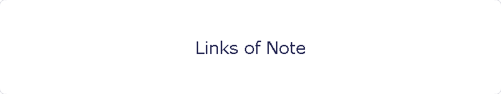 Links of Note