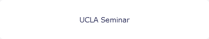 UCLA Seminar