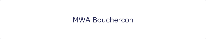 MWA Bouchercon