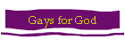 Gays for God