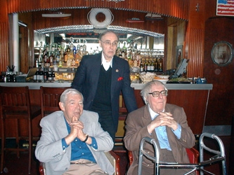 Ray Bradbury, Charles Champlin, and Bob Levinson